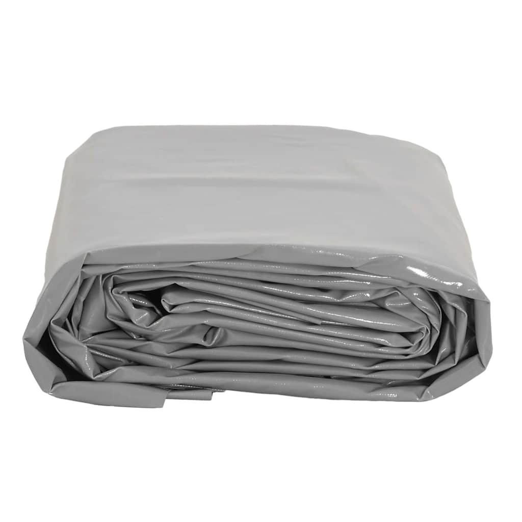 Vidaxxl -Gerät Segel 650 g m² 4x6 m Grau