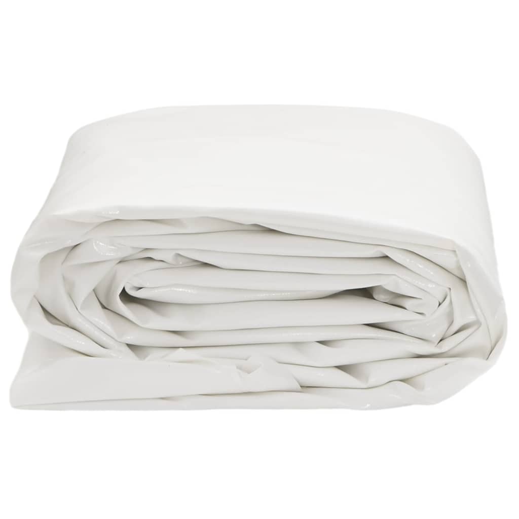 Vidaxl dekzeil 650 g m² 2x3 m wit