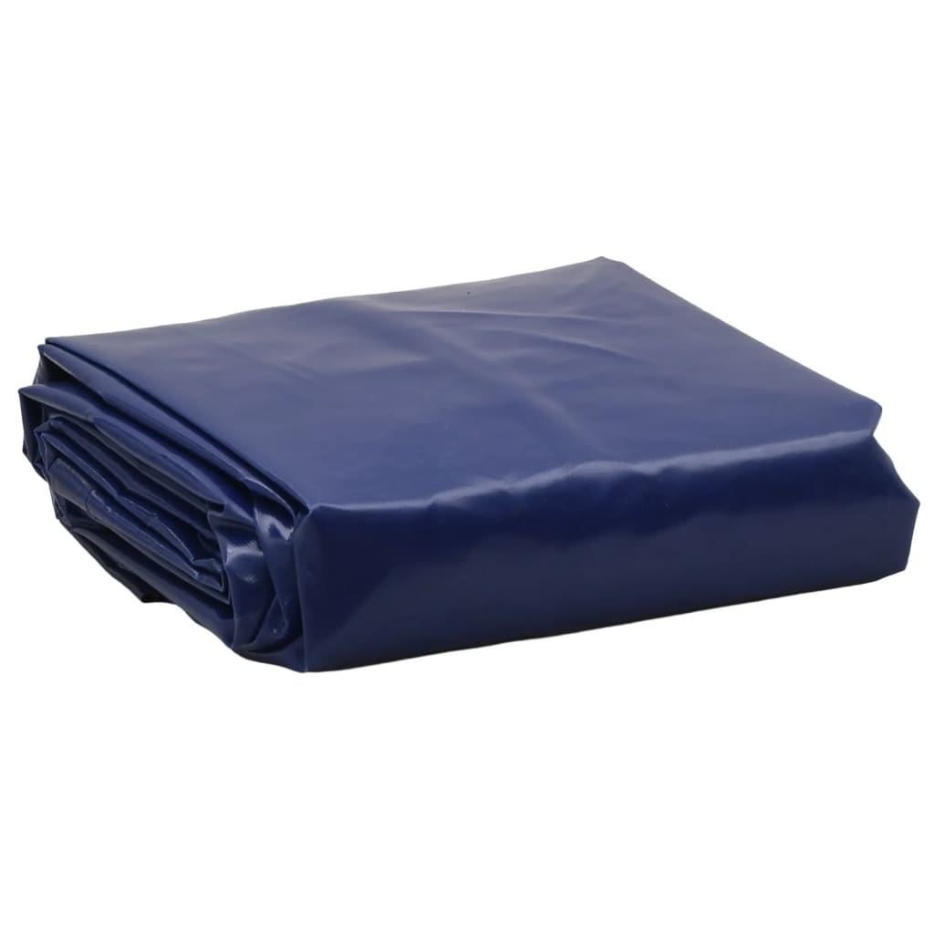 VidaXL Plane 650 g/m² ø 2,4 m blau