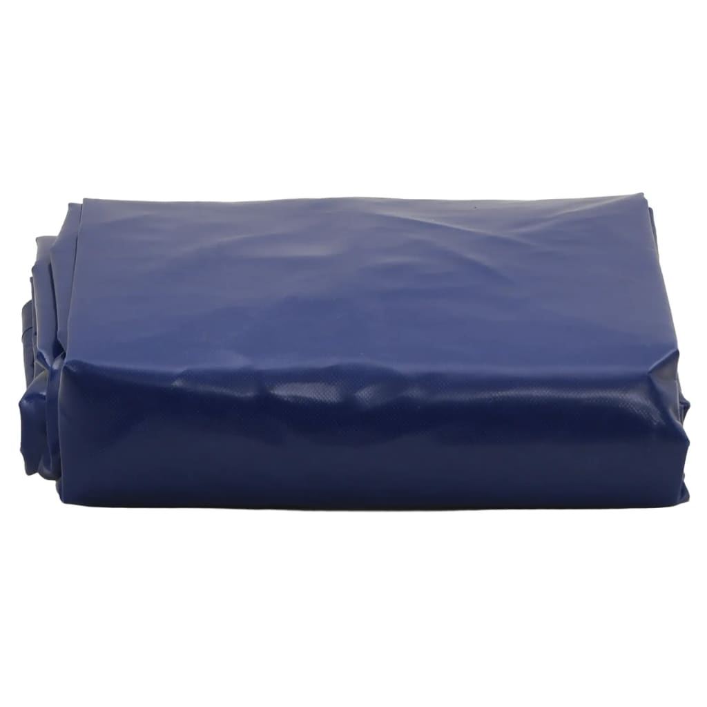 VidaXL Plane 650 g/m² ø 2,4 m blau
