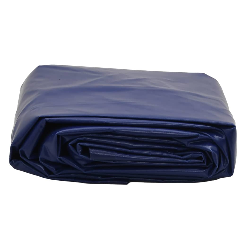 VidaXL Plane 650 g/m² ø 2,4 m blau