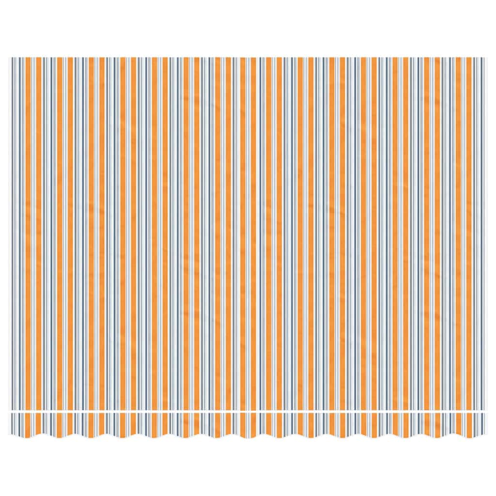 Vidaxl vervangingsdoek voor luifel gestreept 3,5x2,5 m meerkleurig