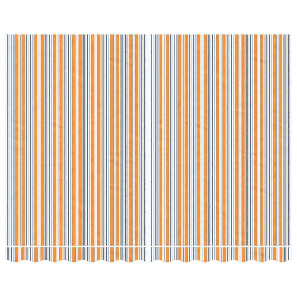 Vidaxl vervangingsdoek voor luifel gestreept 3,5x2,5 m meerkleurig