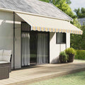 Vidaxl vervangingsdoek voor luifel 400x350 cm polyester meerkleurig
