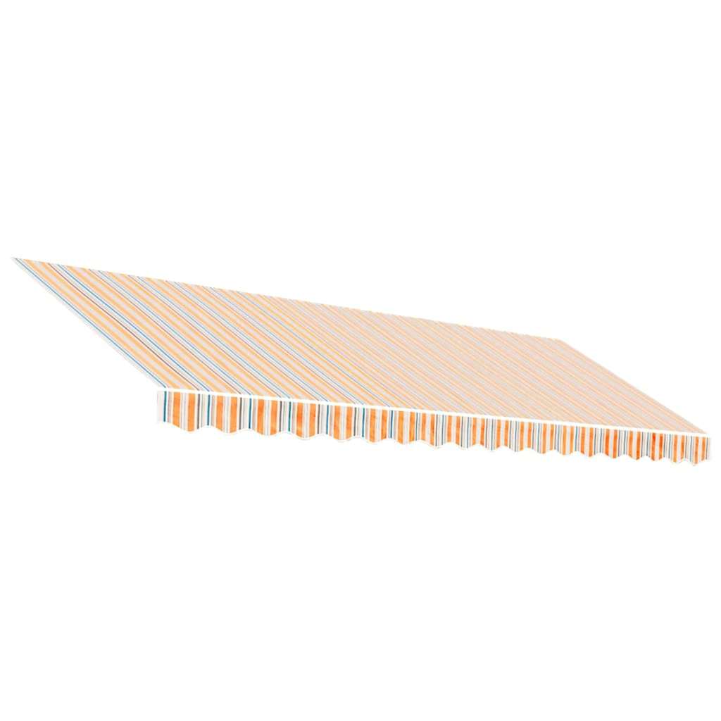 VidaXL Ersatzmarkisenstoff, gestreift, 4,5 x 3,5 m, mehrfarbig