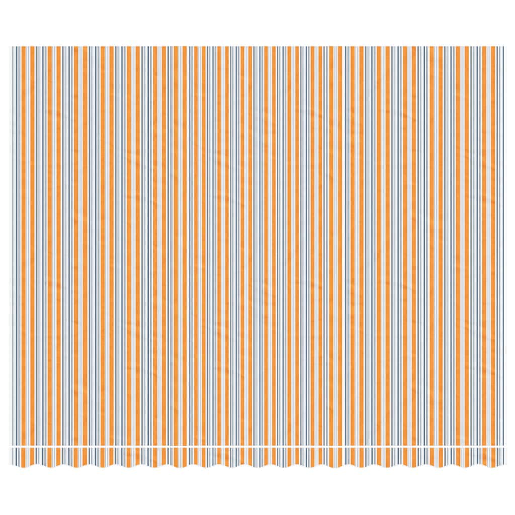 VidaXL Ersatzmarkisenstoff, gestreift, 4,5 x 3,5 m, mehrfarbig