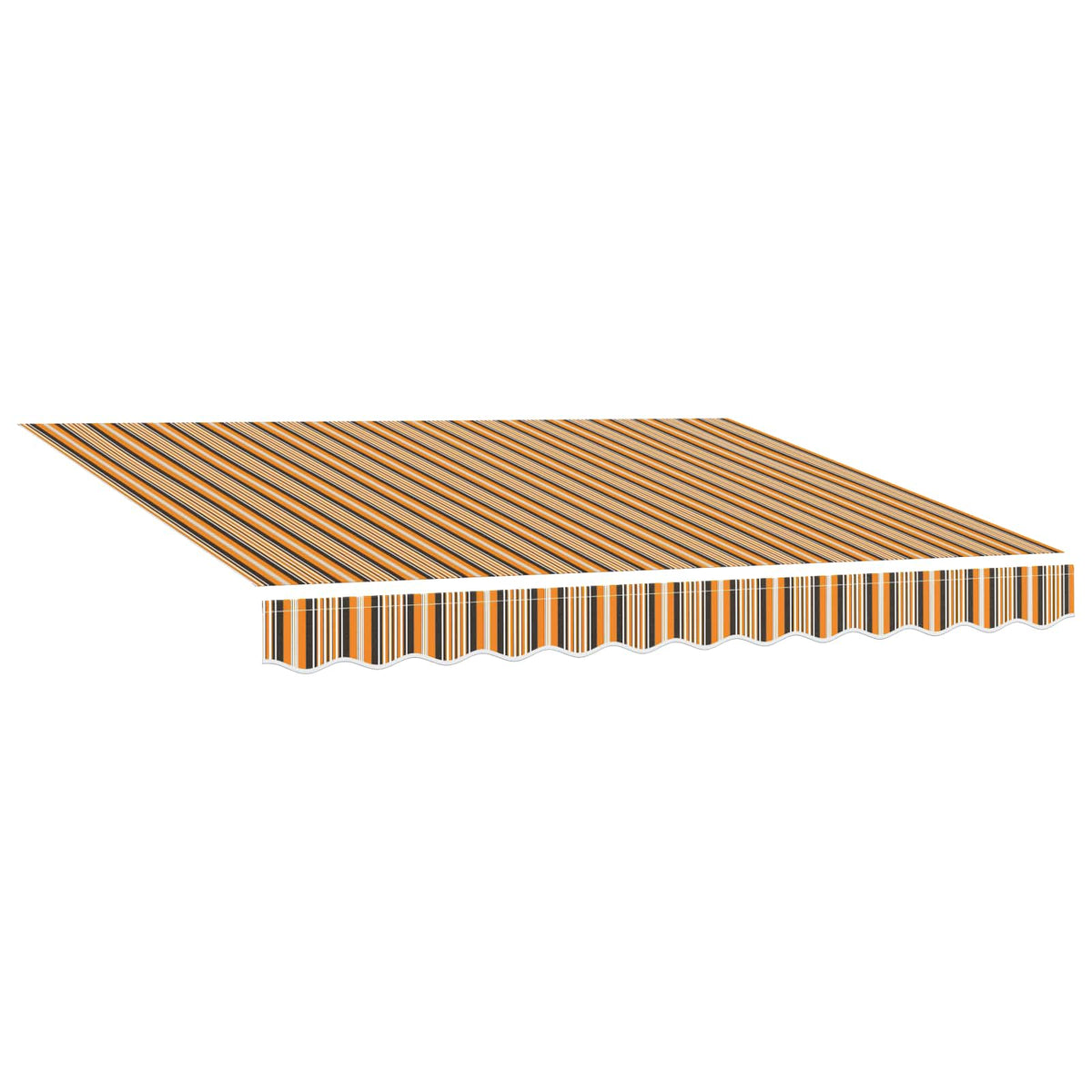 Vidaxl vervangingsdoek voor luifel 300x250 cm polyester meerkleurig