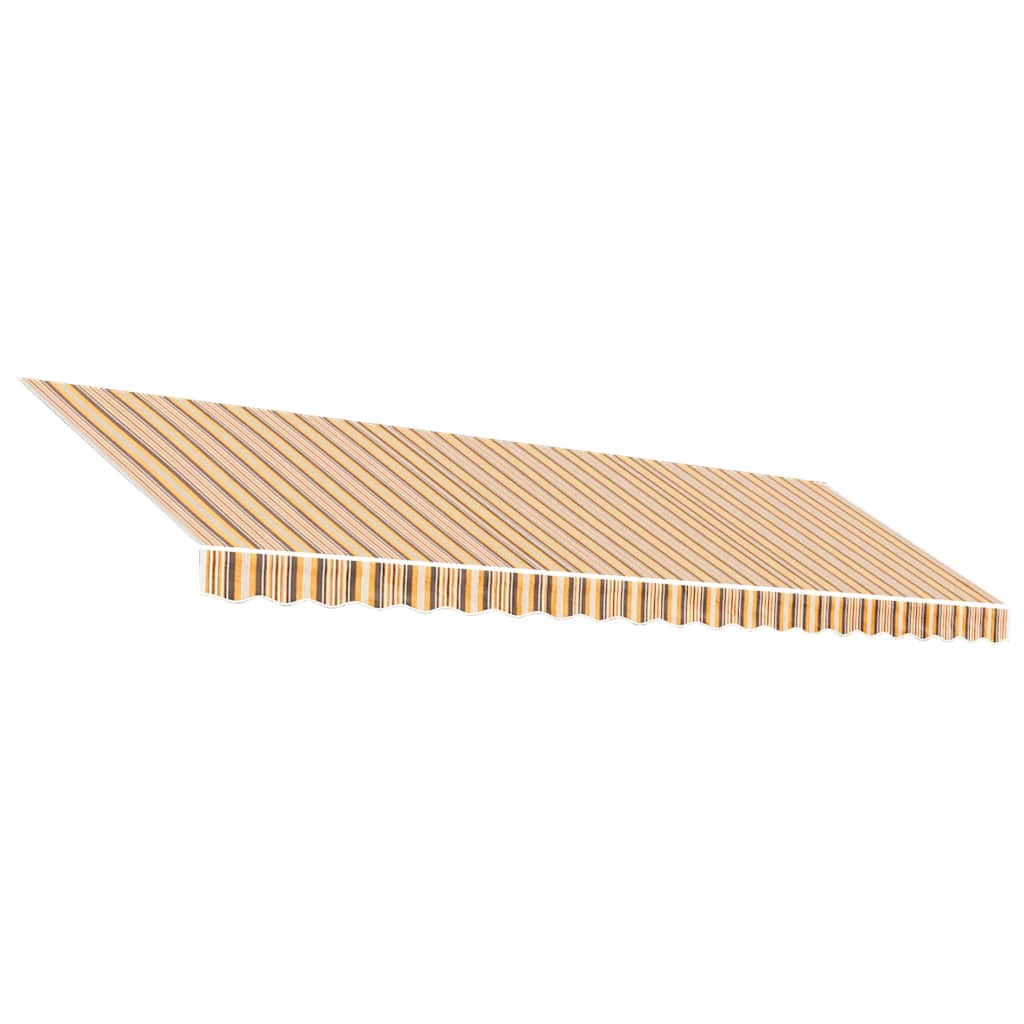 VidaXL Ersatzmarkisenstoff, gestreift, 5 x 3,5 m, mehrfarbig