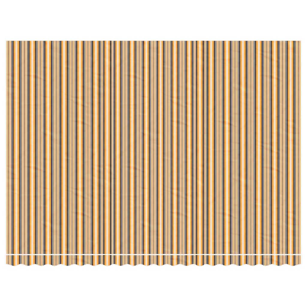 VidaXL Ersatzmarkisenstoff, gestreift, 5 x 3,5 m, mehrfarbig