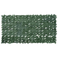 Vidaxl balkonscherm met donkergroene bladeren 200x100 cm