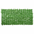 Vidaxl balkonscherm met groene bladeren 200x100 cm