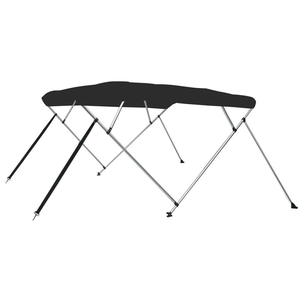 VidaXL Biminitop 4-Bügel 243x244x137 cm Schwarz