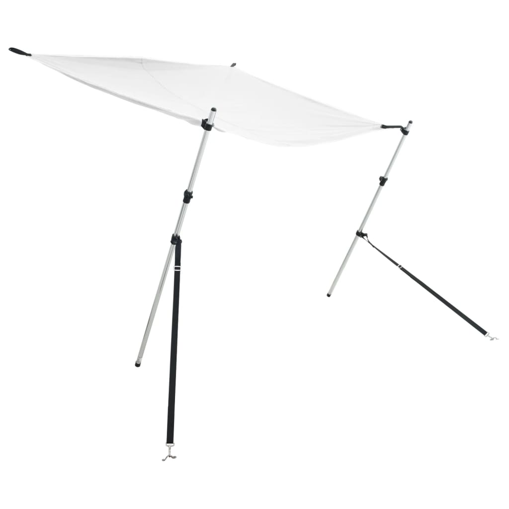 VidaXL Sonnensegel T-Top 170x170x(115-183) cm weiß