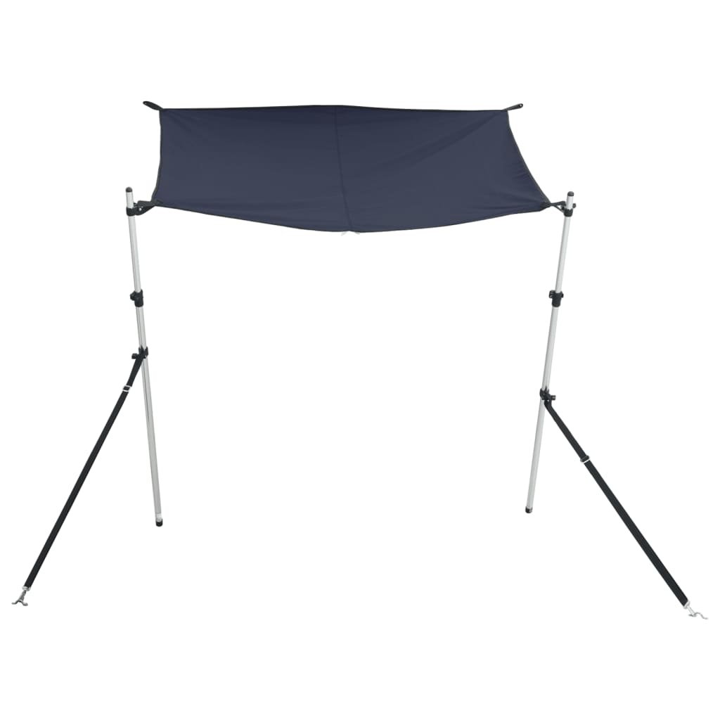 VidaXL Sonnensegel T-Top 170x170x(115-183) cm Blau