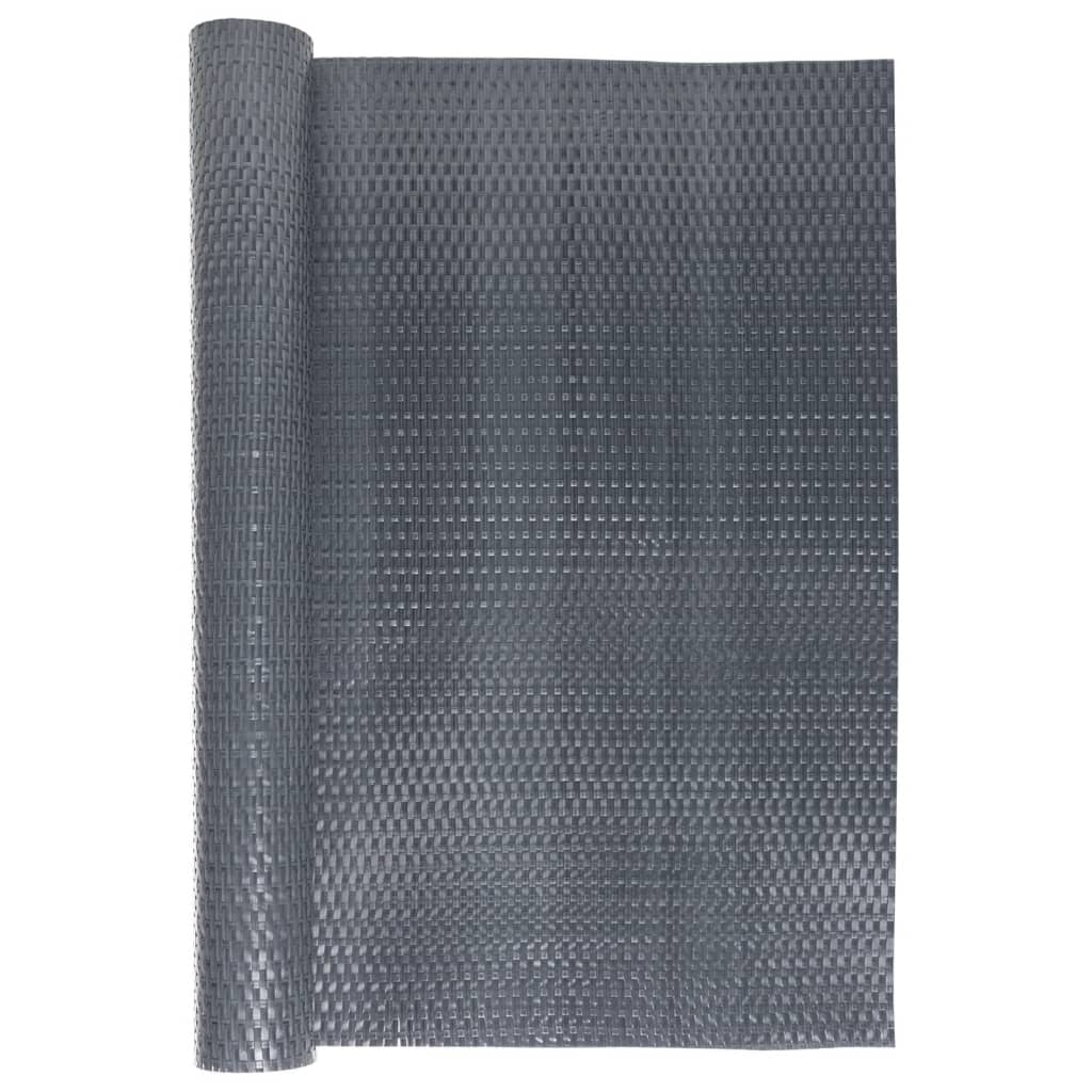 VidaXL Balkonsichtschutz 400x80 cm Polyrattan Anthrazit