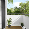 Vidaxl balkonscherm 90x1000 cm 100% oxford polyester wit