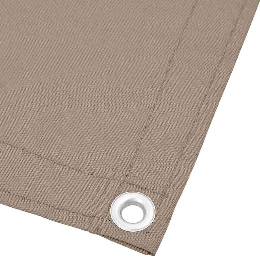 Vidaxl balkonscherm 75x700 cm 100% oxford polyester taupe