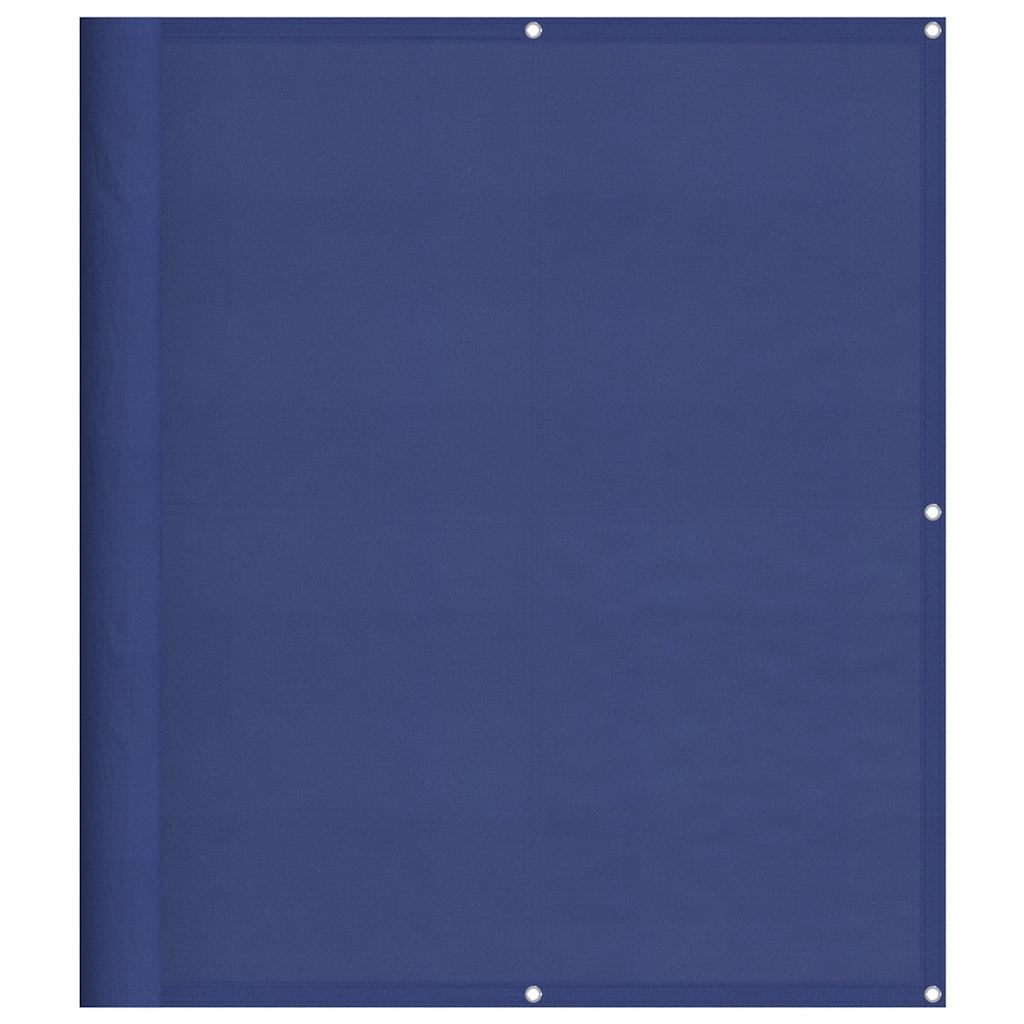 VidaXL Balkon-Sichtschutz 120 x 700 cm 100 % Oxford-Polyester Blau
