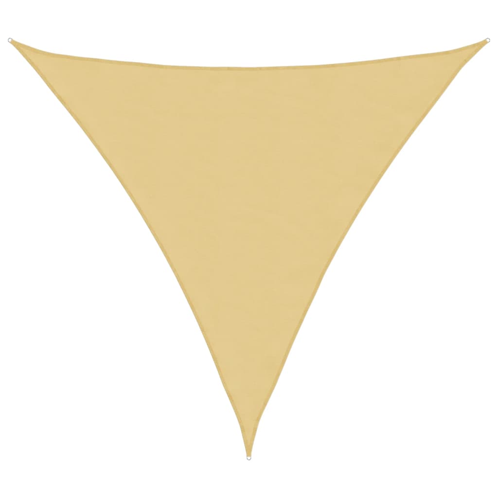 Vidaxl zonnezeil 3x3x3 m 100% polyester oxford zandkleurig