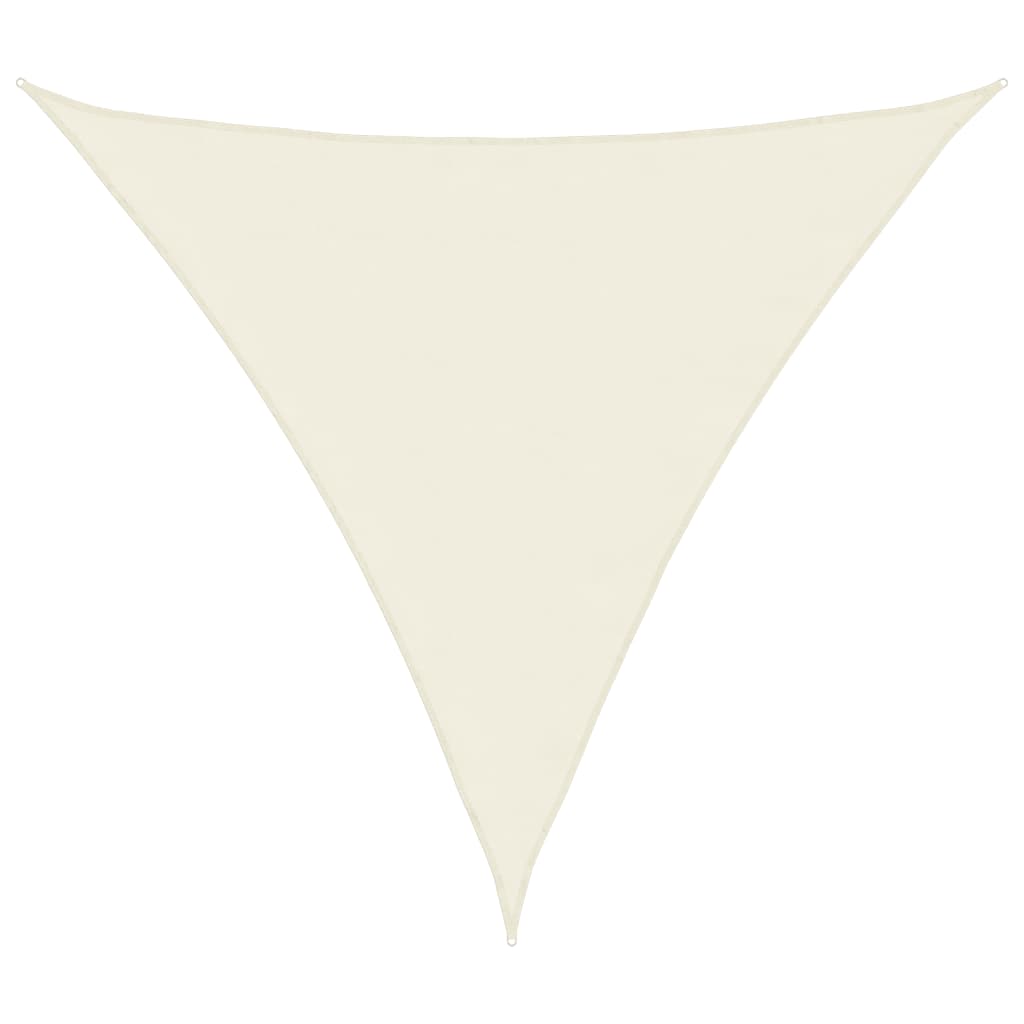 VidaXL Sonnensegel 2x2x2 m 100% Polyester Oxford Creme