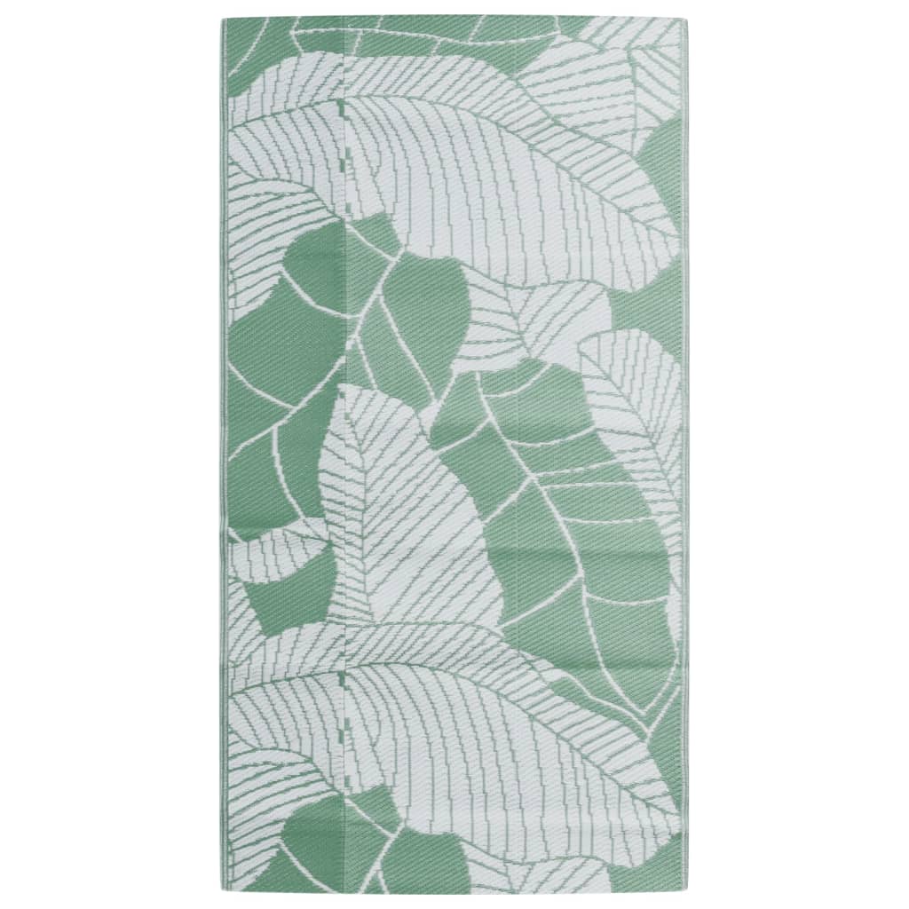 VidaXL Outdoor-Teppich Arakil 80x150 cm Polypropylen Grün