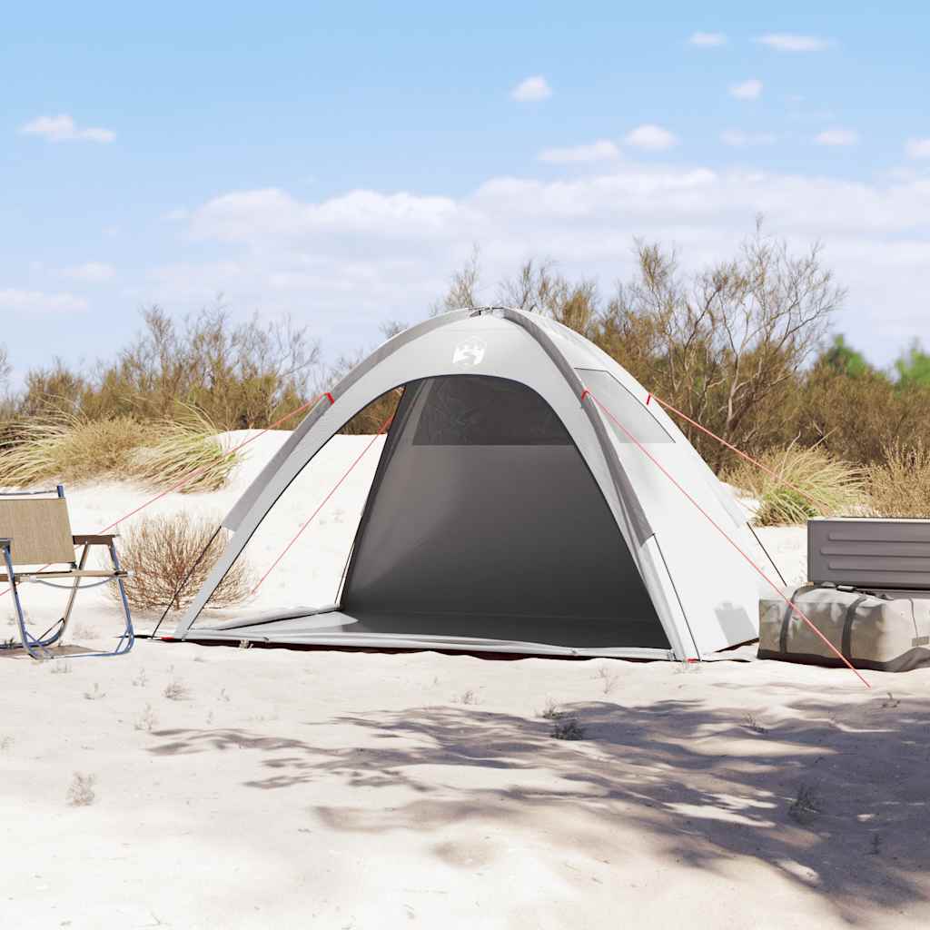 VidaXL Strandzelt, wasserdicht, Grau