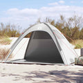 VidaXL Strandzelt, wasserdicht, Grau