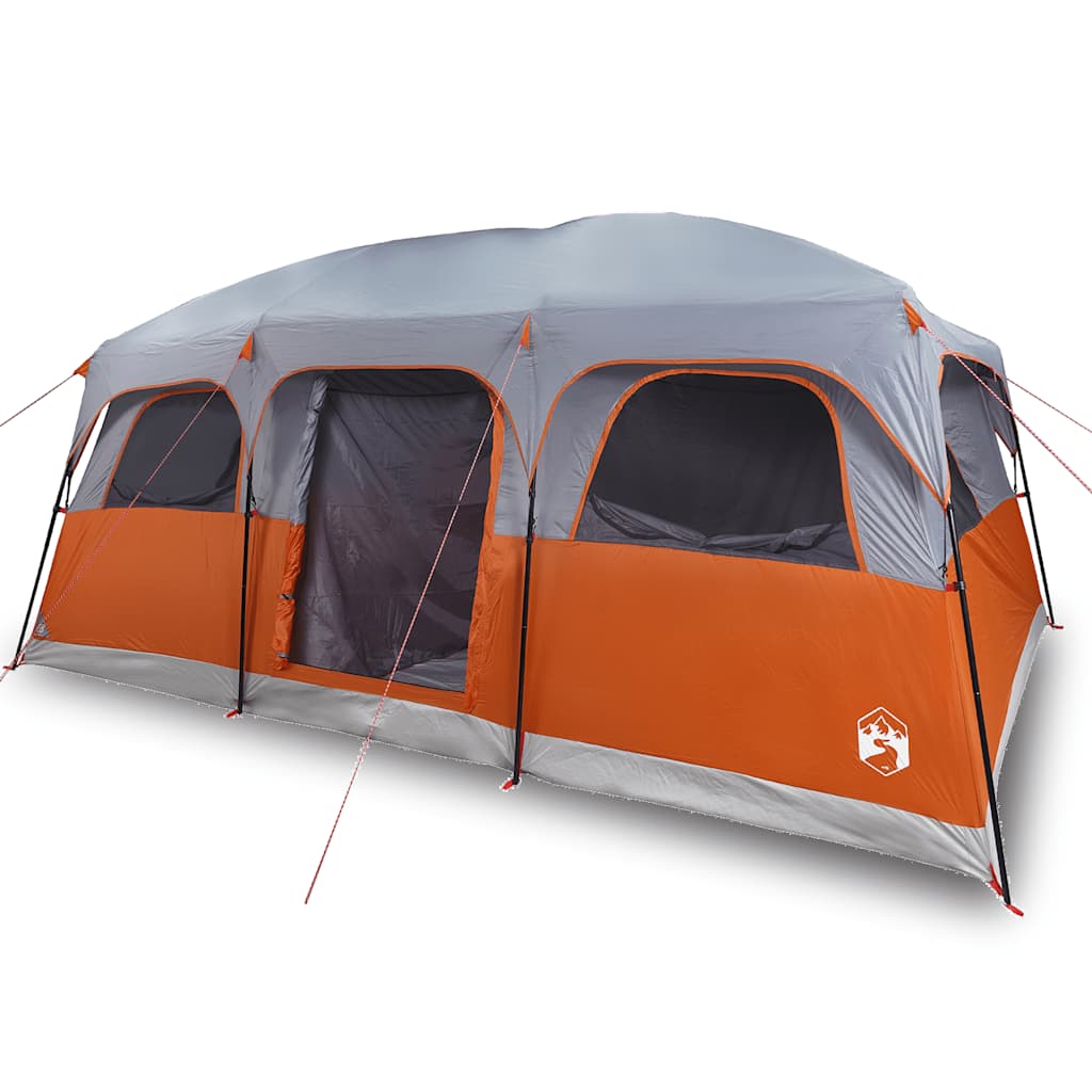 Vidaxl Family 9-Persons wasserdichtes Grau