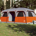 Vidaxl Family 9-Persons wasserdichtes Grau