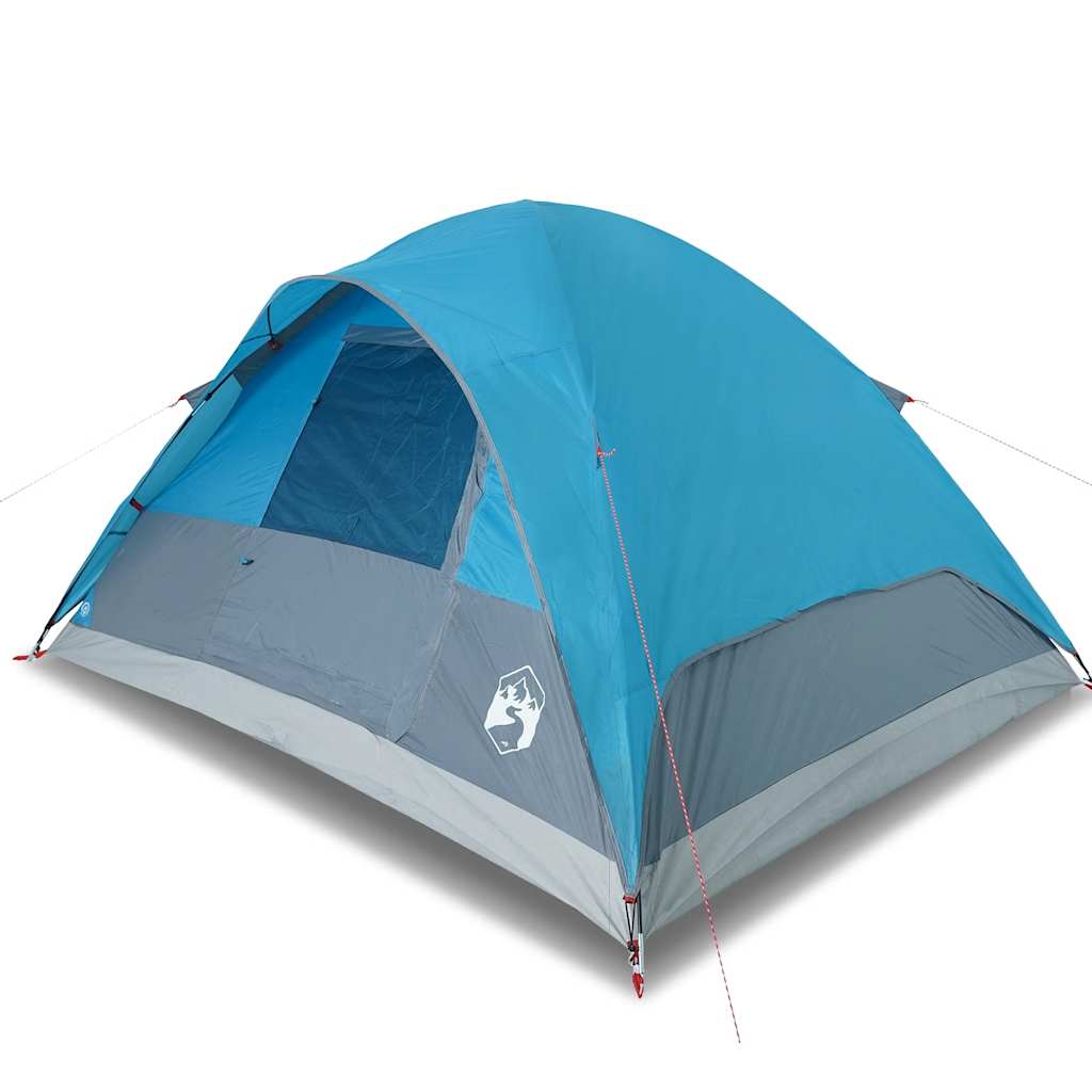 VidaXL Kuppelzelt für 6 Personen, wasserdicht, blau