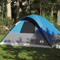 VidaXL Kuppelzelt für 6 Personen, wasserdicht, blau