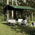Vidaxl kampeerluifel waterdicht 360x294 cm groen