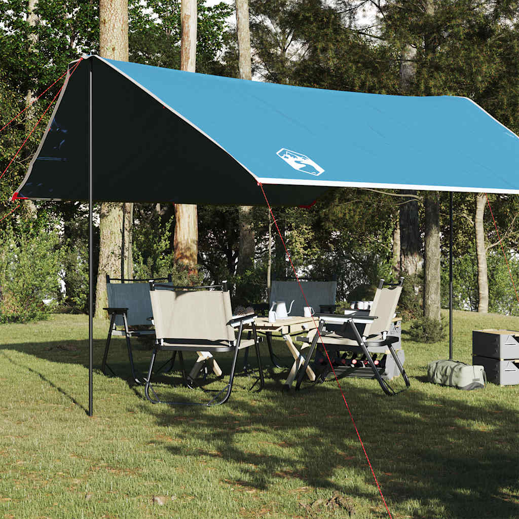 VidaXL Campingmarkise, wasserdicht, 430 x 380 x 210 cm, blau