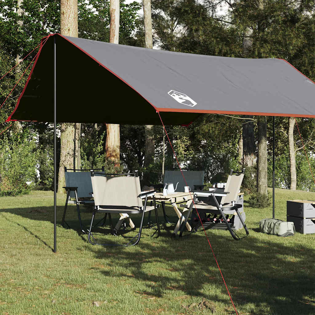 Vidaxl kampeerluifel waterdicht 430x380x210 cm oranje