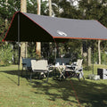 Vidaxl kampeerluifel waterdicht 430x380x210 cm oranje