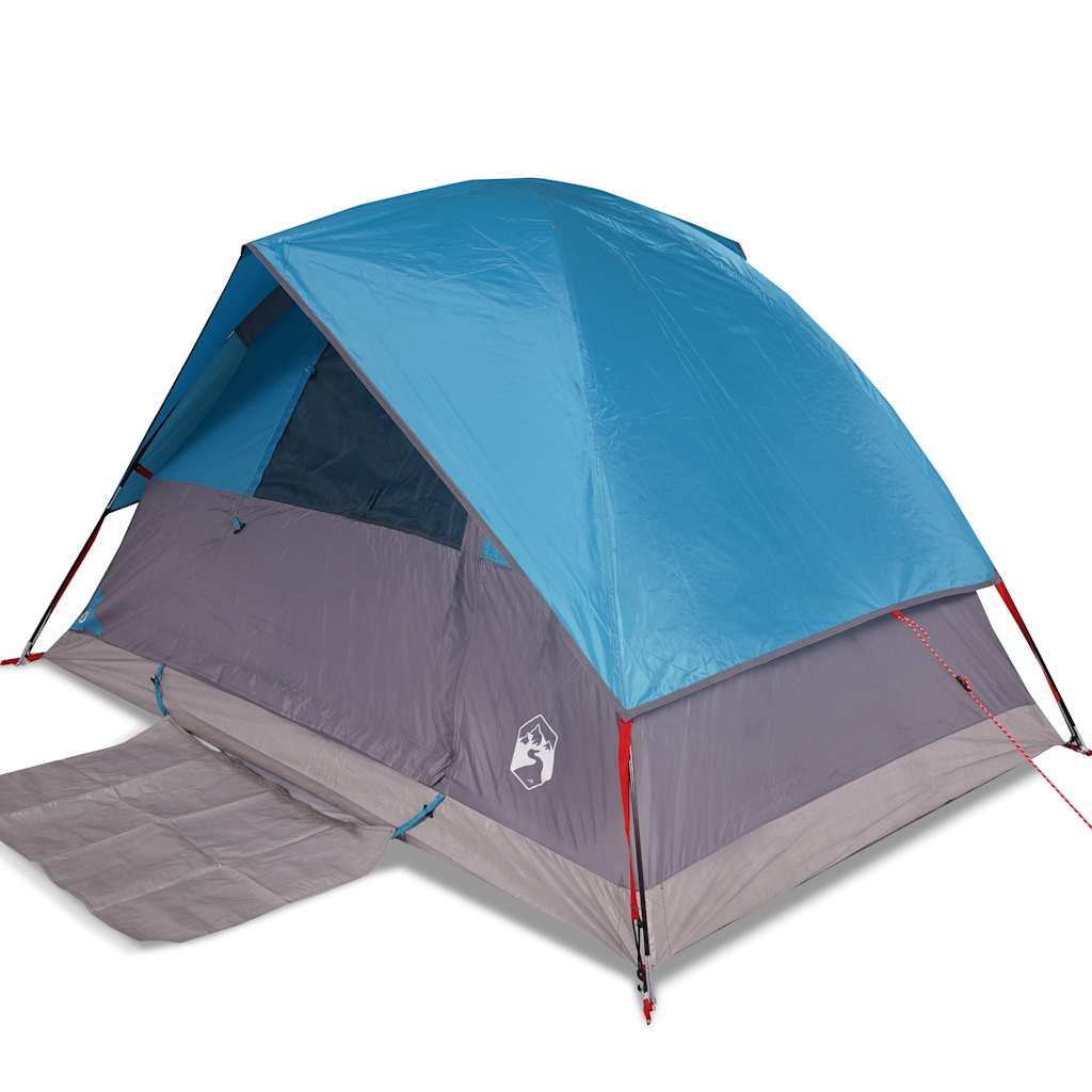VidaXL Kuppelzelt für 2 Personen, wasserdicht, blau