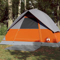 Vidaxl koepeltent 3-persoons waterdicht oranje