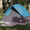 Vidaxl koepeltent 4-persoons waterdicht blauw