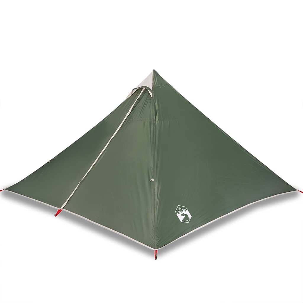 VidaXL 7-Personen-Familien-Tipi-Zelt, wasserdicht, grün