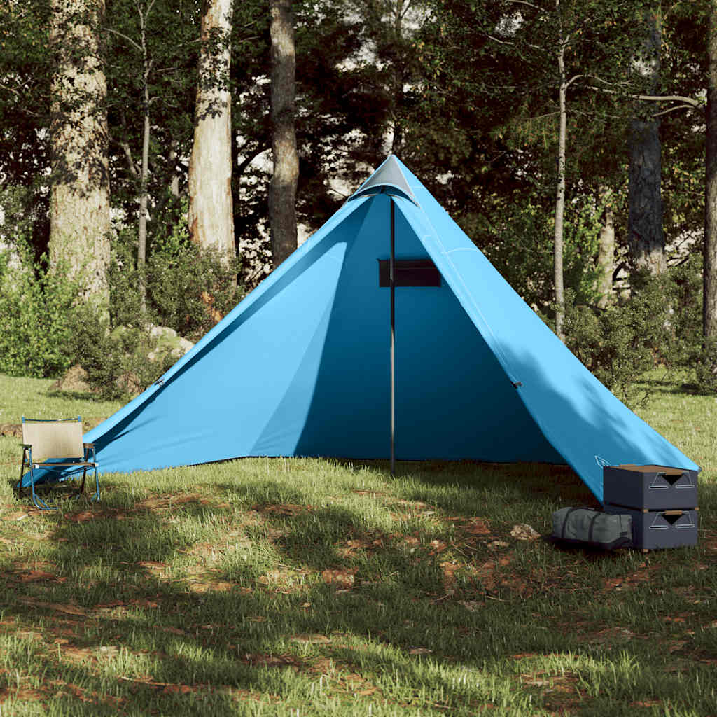 VidaXL 7-Personen-Tipi-Zelt, wasserdicht, blau