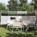 VidaXL Windschutz Camping Wasserdicht 366x152x152 cm Grün