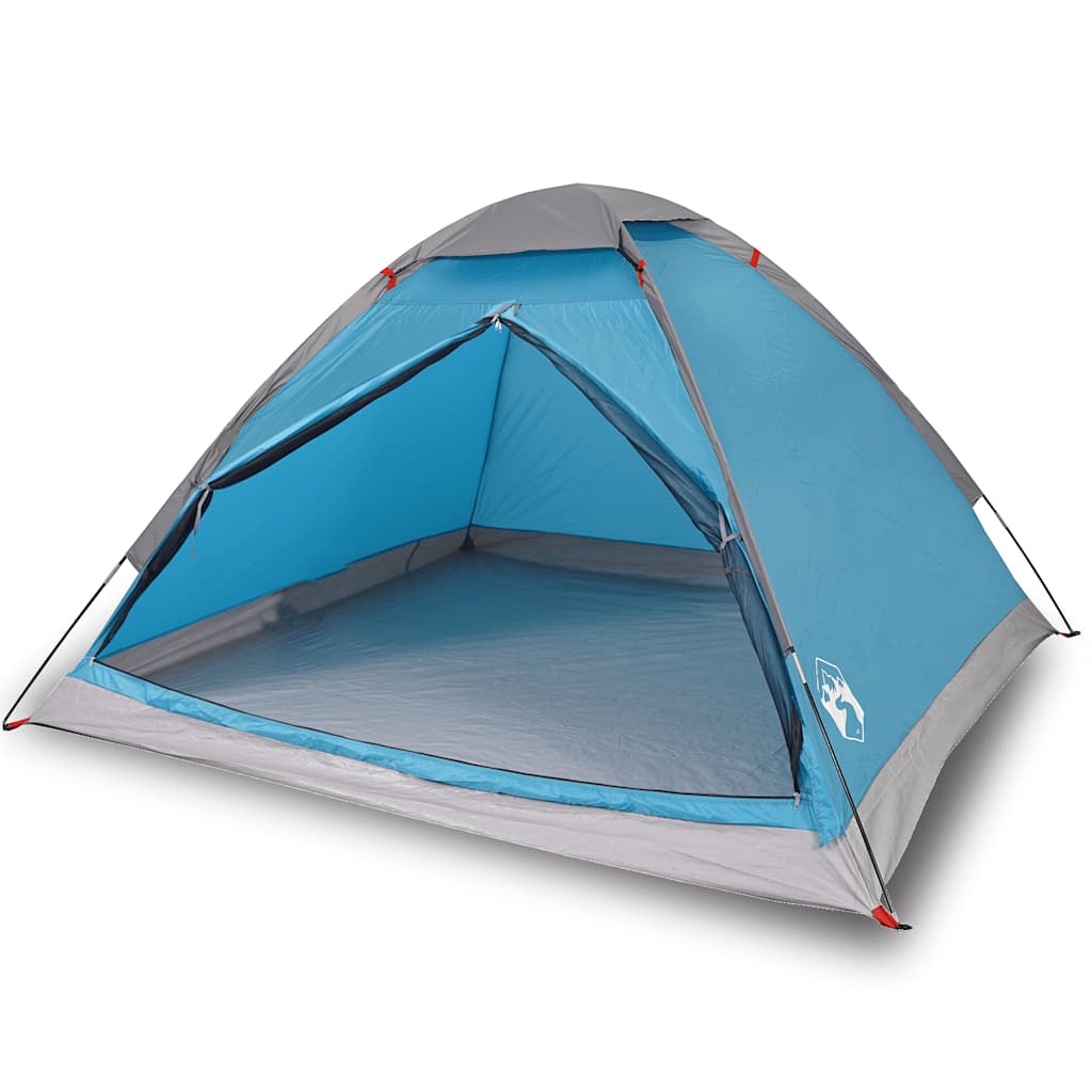 VidaXL Kuppelzelt für 4 Personen, wasserdicht, blau