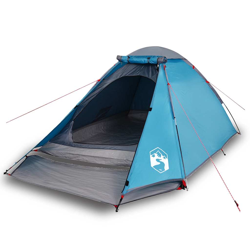 VidaXL Kuppelzelt für 4 Personen, wasserdicht, blau