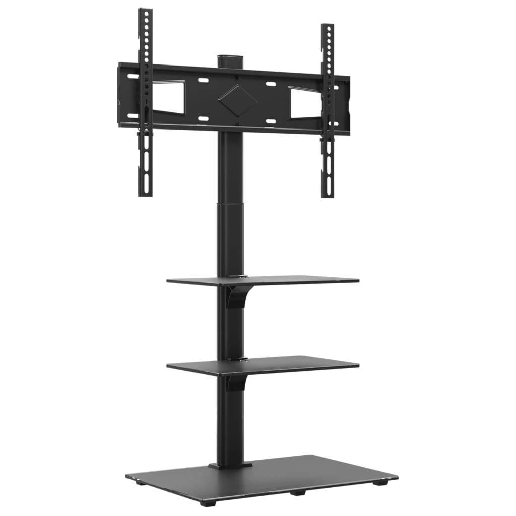 Vidaxl TV Standard Eckmodell 3-lagig für 32-65 Zoll Schwarz