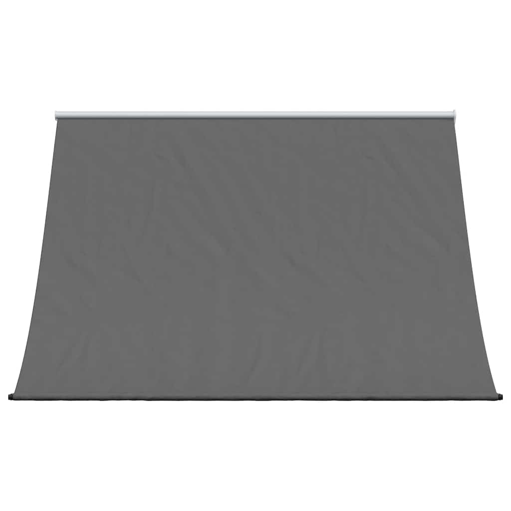 Vidaxl luifel uittrekbaar 250x150 cm stof en staal antracietkleurig