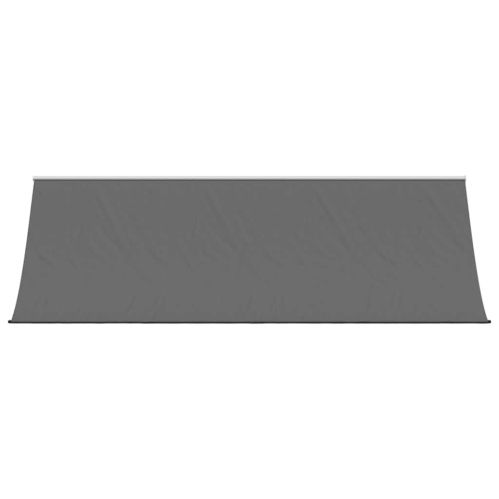 Vidaxl luifel uittrekbaar 400x150 cm stof en staal antracietkleurig