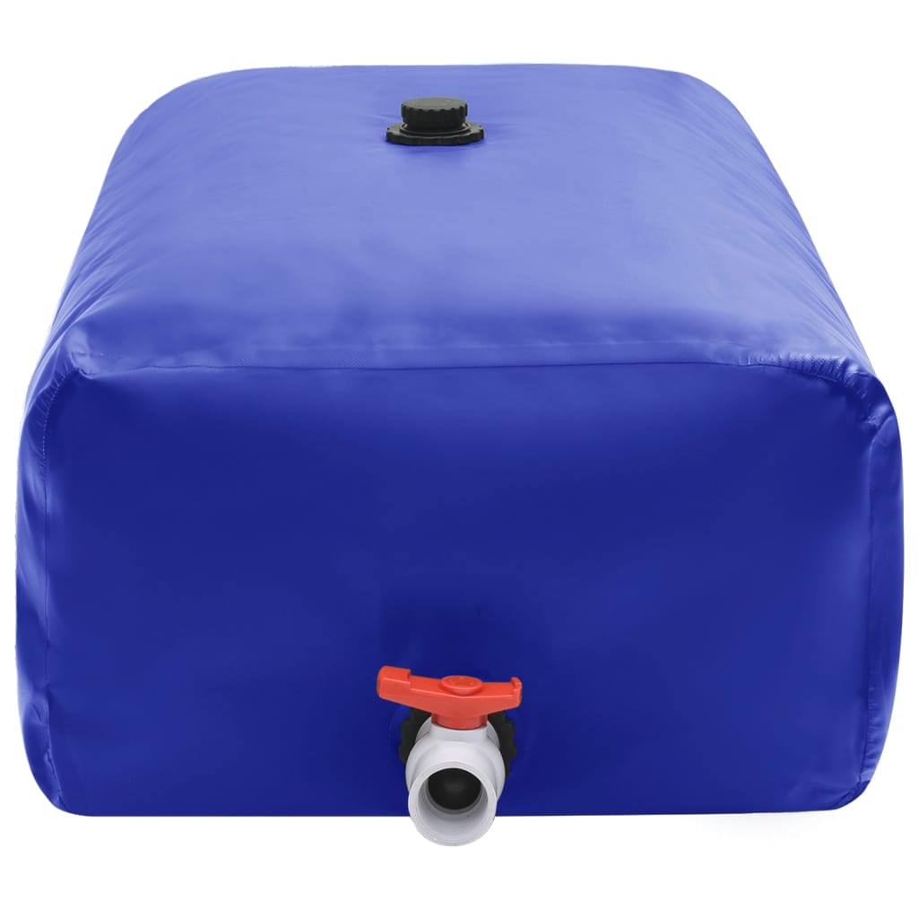 Vidaxl watertank met kraan opvouwbaar 670 l pvc
