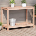 VidaXL Botto Tisch mit Regal 108x50x75 cm Massivholz Douglasie