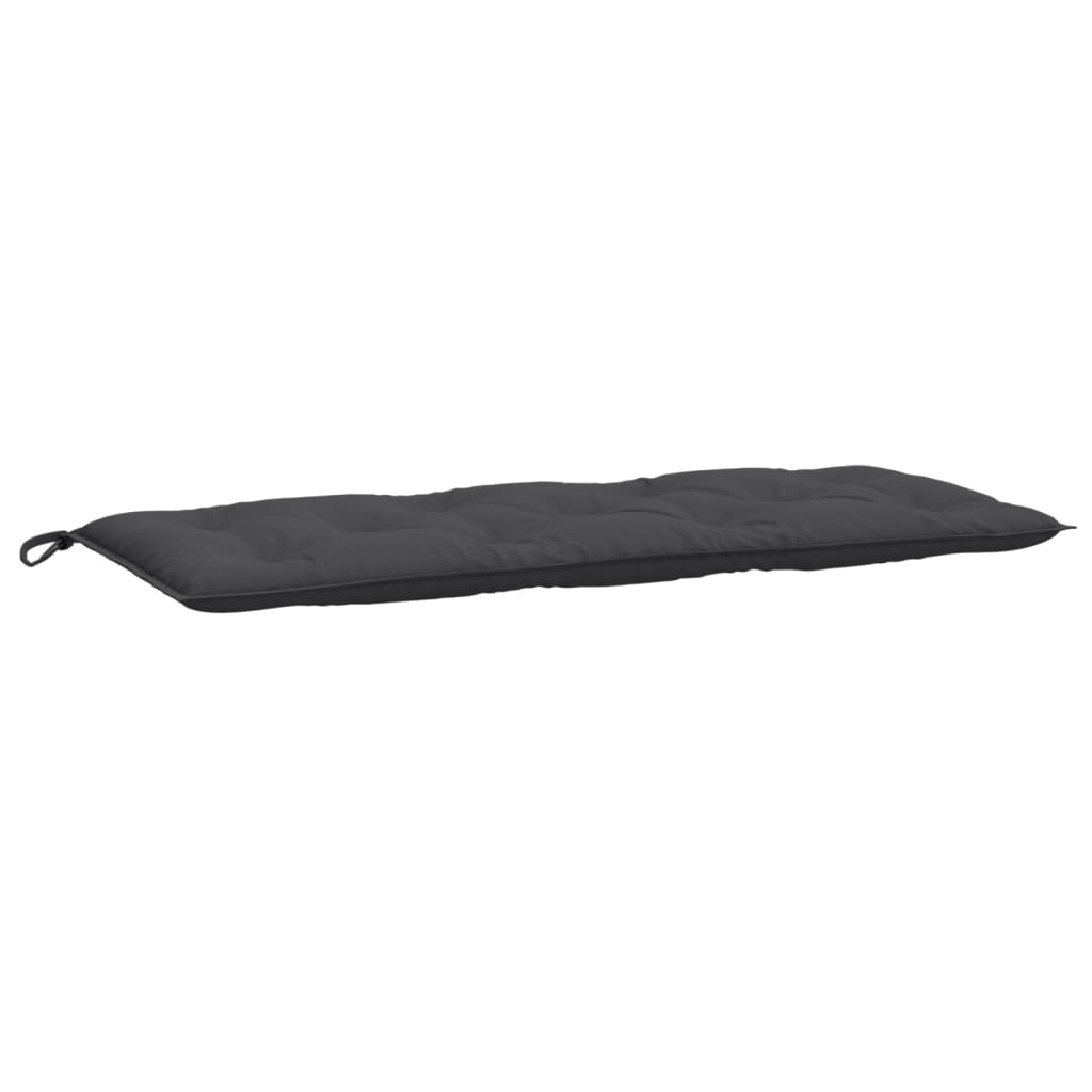 VidaXL Gartenbankkissen 120x50x7 cm Stoff, meliert, Anthrazit