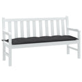 VidaXL Gartenbankkissen 150x50x7 cm Stoff, meliert, Anthrazit